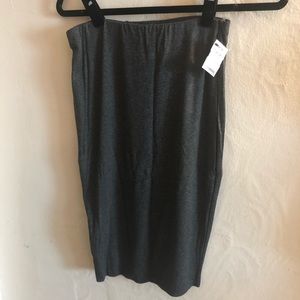 Akira stretchy gray pencil skirt
